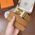 10Luxury Design Fashion Diamond Original leather HERMES AAA+ Belts Genuine packaging width:3.8cm #A53954