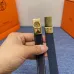 13Luxury Design Fashion Original leather  1.8Kelly HERMES AAA+ Belts Genuine packaging #A53972