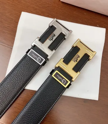 Luxury Design Fashion Original leather Diamond HERMES AAA+ Belts Genuine packaging width:3.8cm #A53948