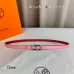 17Luxury Design Fashion Original leather Epsom HERMES AAA+ Belts for woman Genuine packaging width:1.3cm #A53969