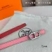 21Luxury Design Fashion Original leather Epsom HERMES AAA+ Belts for woman Genuine packaging width:1.3cm #A53969