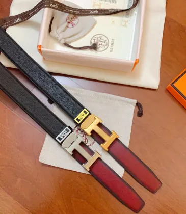 Luxury Design Fashion Original leather  HERMES AAA+ Belts Genuine packaging width:3.4cm #A53970