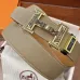 7Luxury Design Fashion Original leather HERMES AAA+ Belts Genuine packaging width:3.8cm #A53946