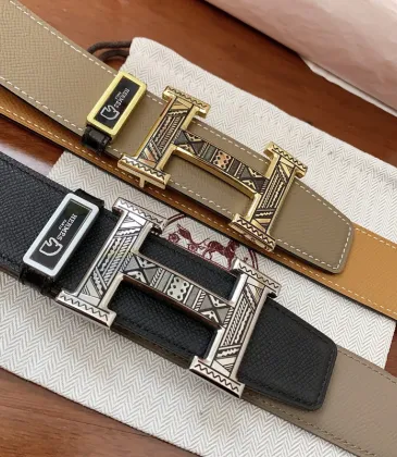 Luxury Design Fashion Original leather HERMES AAA+ Belts Genuine packaging width:3.8cm #A53946