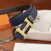 5Luxury Design Fashion Original leather HERMES AAA+ Belts Genuine packaging width:3.8cm #A53953