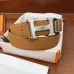8Luxury Design Fashion Original leather HERMES AAA+ Belts Genuine packaging width:3.8cm #A53953