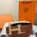 6Luxury Design Fashion Original leather HERMES AAA+ Belts Genuine packaging width:3.8cm #A53956