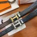 19Luxury Design Fashion Original leather HERMES AAA+ Belts Genuine packaging width:3.8cm #A53957