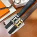 8Luxury Design Fashion Original leather HERMES AAA+ Belts Genuine packaging width:3.8cm #A53957