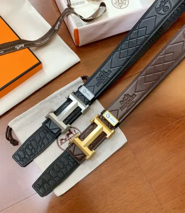 Luxury Design Fashion Original leather HERMES AAA+ Belts Genuine packaging width:3.8cm #A53957