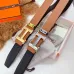 12Luxury Design Fashion Original leather HERMES AAA+ Belts Genuine packaging width:3.8cm #A53962