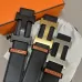 12Luxury Design Fashion Original leather HERMES AAA+ Belts Genuine packaging width:3.8cm #A53966