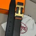 6Luxury Design Fashion Original leather HERMES AAA+ Belts Genuine packaging width:3.8cm #A53966