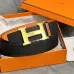 25Luxury Design Fashion Original leather HERMES AAA+ Belts Genuine packaging width:3.8cm #A53967