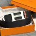 7Luxury Design Fashion Original leather HERMES AAA+ Belts Genuine packaging width:3.8cm #A53967