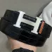 10Luxury Design Fashion Original leather HERMES AAA+ Belts Genuine packaging width:3.8cm #A53968