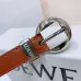 21Loewe Leather Belts Luxury Design Fashion Original leather Genuine packaging width:2.0cm #A53996