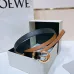 3Loewe Leather Belts Luxury Design Fashion Original leather Genuine packaging width:2.0cm #A53996