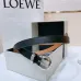 9Loewe Leather Belts Luxury Design Fashion Original leather Genuine packaging width:2.0cm #A53996