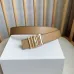 3Loewe Leather Belts Luxury Design Fashion Original leather Genuine packaging width:2.8cm #A53997