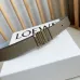 23Loewe Leather Belts Luxury Design Fashion Original leather Genuine packaging width:2.8cm #A53997