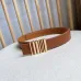 3Loewe Leather Belts Luxury Design Fashion Original leather Genuine packaging width:2.8cm #A53998
