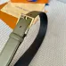 Louis Vuitton AAA+ Leather Belts 3.5cm #A33431