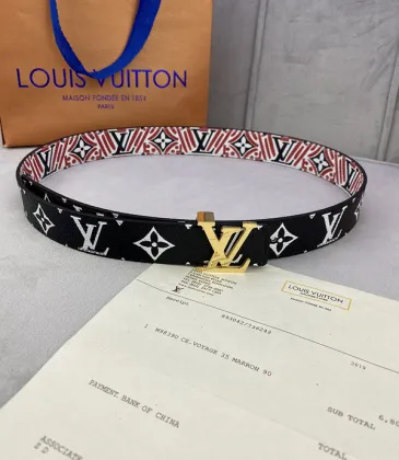 Women Louis Vuitton AAA+ Belts W3.0cm #99900199