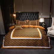 Bedding sets duvet cover 200*230cm duvet insert and flat sheet 245*250cm  throw pillow 48*74cm #99901026