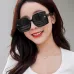 9Chanel Sunglasses women' fashion  Rectangle Butterfly glasses #A53472