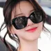9Chanel Sunglasses women' fashion  Rectangle Butterfly glasses #A53473