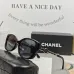 3Chanel Sunglasses women' fashion  Rectangle Butterfly glasses #A53474