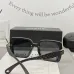 8Chanel Sunglasses women' fashion  Rectangle Butterfly glasses #A53475