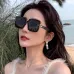9Chanel Sunglasses women' fashion  Rectangle Butterfly glasses #A53475