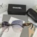 4Chanel Sunglasses women' fashion  Rectangle Butterfly glasses #A53476