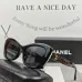 3Chanel Sunglasses women' fashion  Rectangle Butterfly glasses #A53477