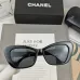 5Chanel Sunglasses women' fashion  Rectangle Butterfly glasses #A53477