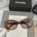 6Chanel Sunglasses women' fashion  Rectangle Butterfly glasses #A53477
