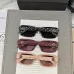1Chanel Sunglasses women' fashion  Rectangle Butterfly glasses #A53478