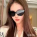 8Chanel Sunglasses women' fashion  Rectangle Butterfly glasses #A53480