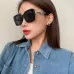 8Chanel Sunglasses women' fashion  Rectangle Butterfly glasses #A53481