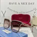 3Gucci AAA Sunglasses Fashion luxury classic  outdoor Sunglasses #A53496