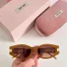 18MIUMIU   Sunglasses Designer Sunglasses Luxury Classic Fashion #A54060