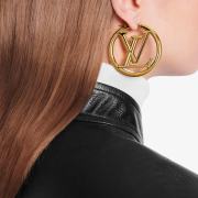 Louis Vuitton Louise Hoop Earrings 33mm #99116688