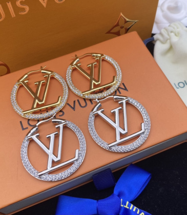 Louis Vuitton Nanogram Hoop Earrings Replica