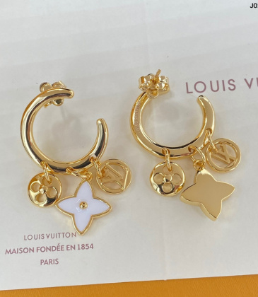 Louis Vuitton Flower Power Hoop Earrings  Rent Louis Vuitton jewelry for  $55/month