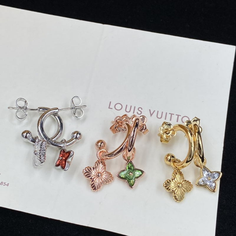 Louis Vuitton Pearl Earrings