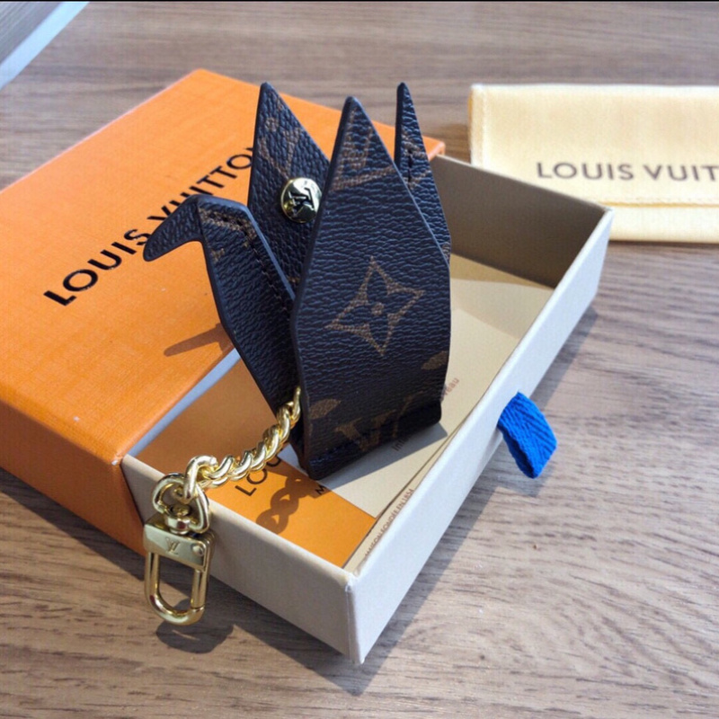 Louis Vuitton Kirigami Pouch Bag Charm and Key Holder Mist in