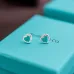 1Tiffany Cute Heart Stud Earrings   Colorful Everyday Jewelry for Women #A52310