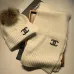 Chanel Wool knitted Scarf and cap #999909644